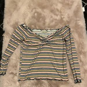 Stripped long sleeve